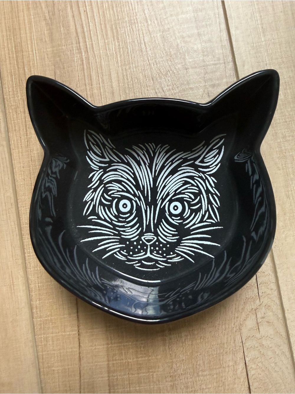 Crate & Barrel Black Cat Candy Bowl